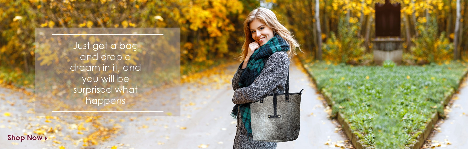 LEATHER & HAIR ON BAG